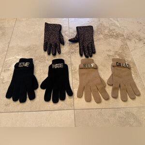 ❤️ BUNDLE 3 PAIRS OF GLOVES BCBG 
NEW WITHOUT TAGS ❤️